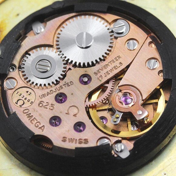 OMEGA De Ville Round Cal.625 gold Dial Hand Winding Men\'s Watch_861399